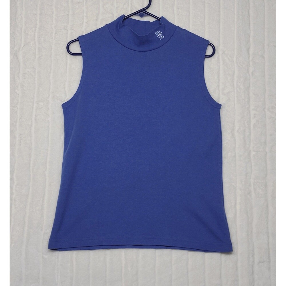Collegiate Collection University of Kentucky UK Mock Neck Sleeveless Top Women's
